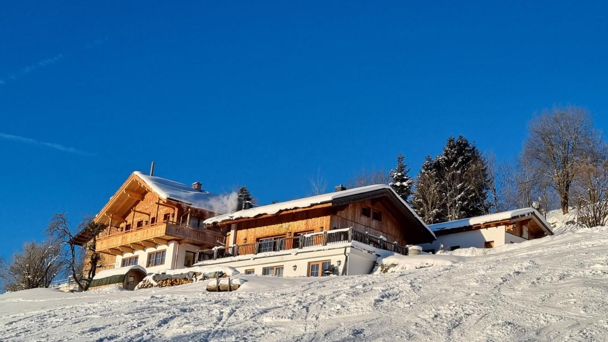 Ferienwohnung Mitterleithengut Zell am See Exteriör bild
